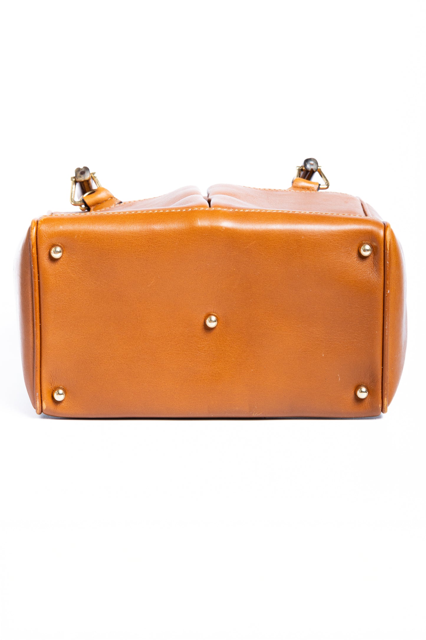 Gucci Bamboo Leather 2-Way Shoulder & Hand Bag – Brown