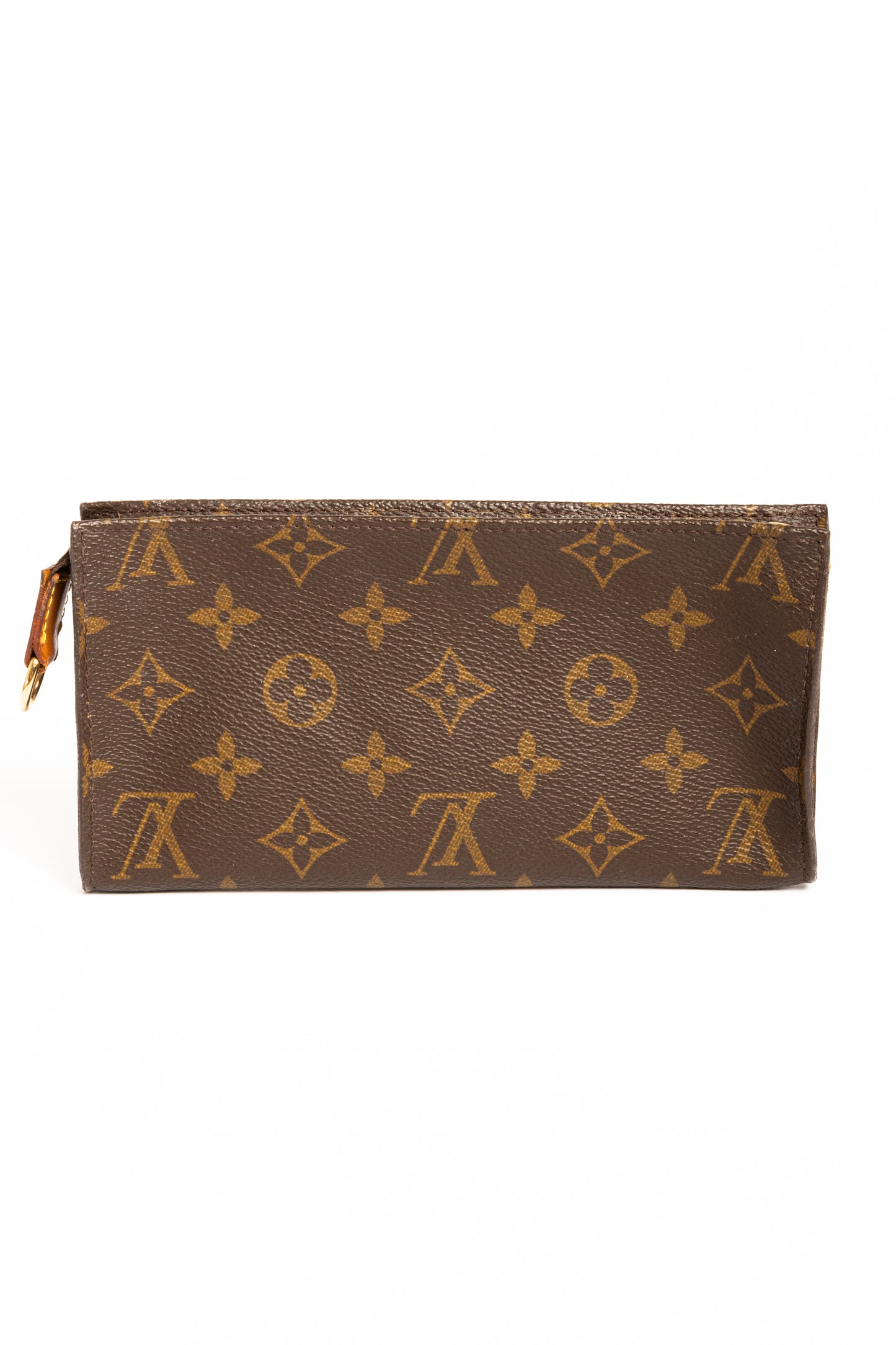 Louis Vuitton Monogram Pochette with Gold & Leather Chain Straps