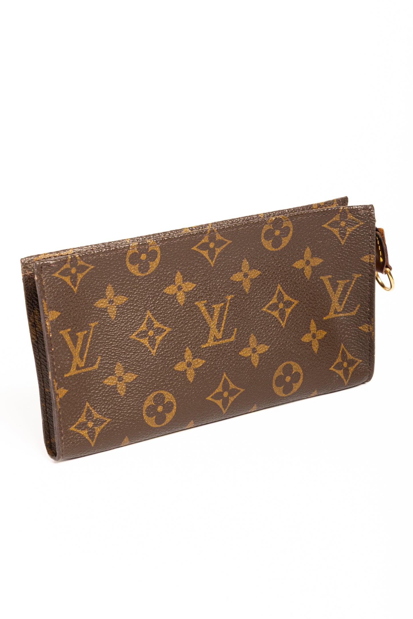 Louis Vuitton Monogram Pochette with Gold & Leather Chain Straps