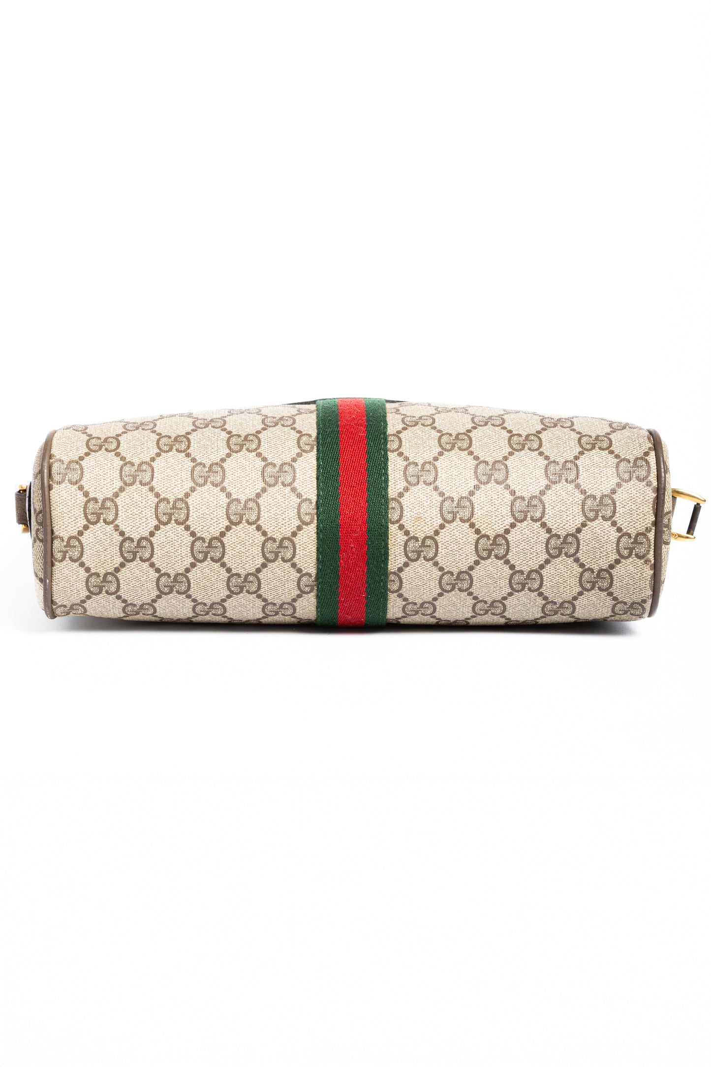 Gucci Web Sherry Line Clutch Bag – Brown GG Canvas
