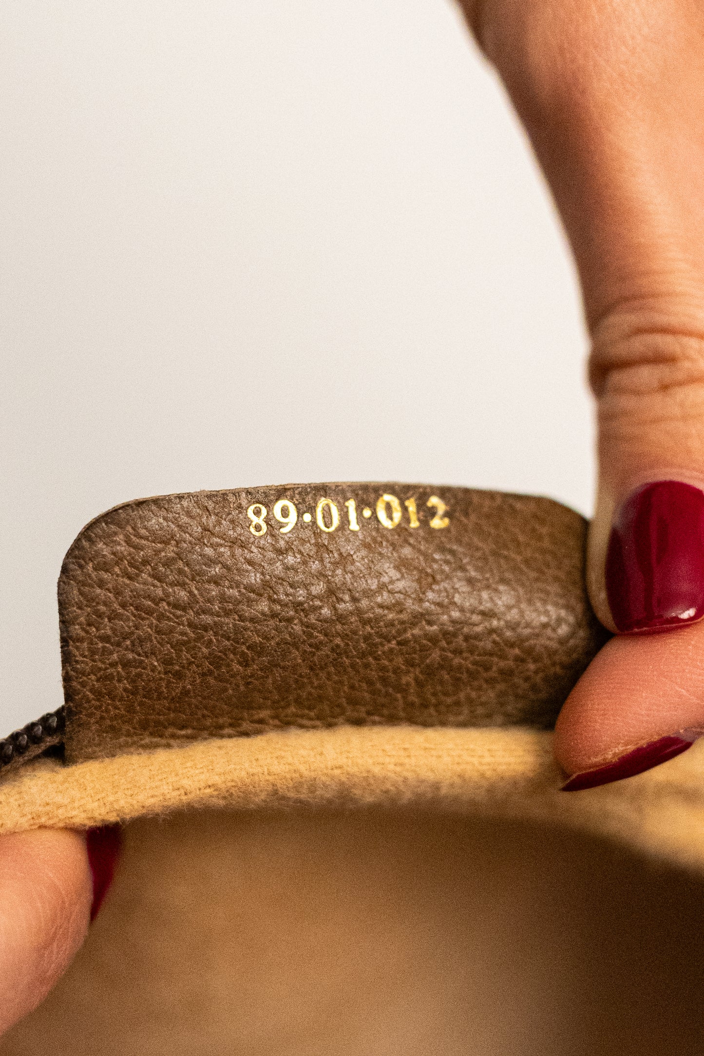 Gucci GG Supreme Web Sherry Line Clutch Bag