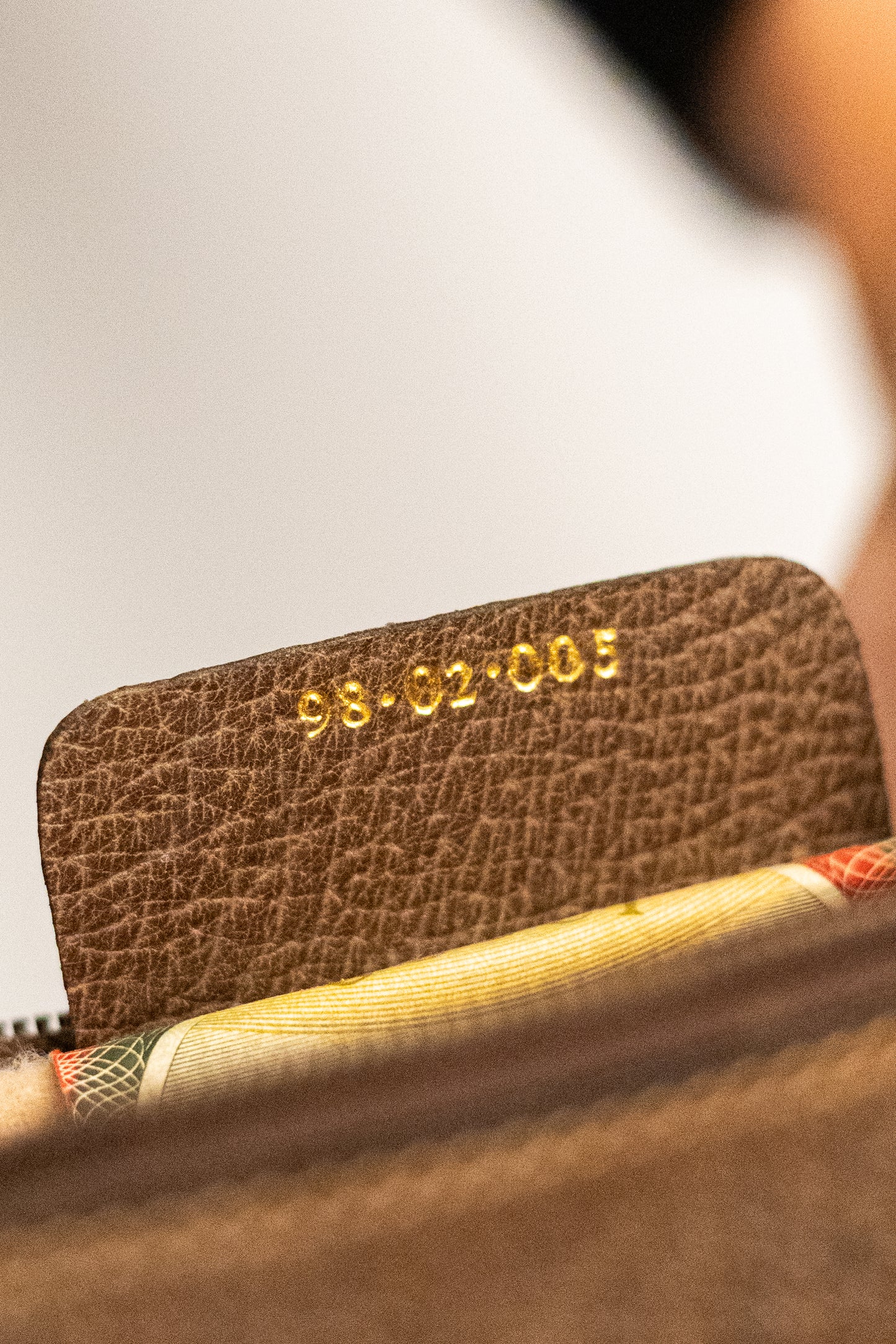 Gucci Web Sherry Line Clutch Bag – Brown GG Canvas